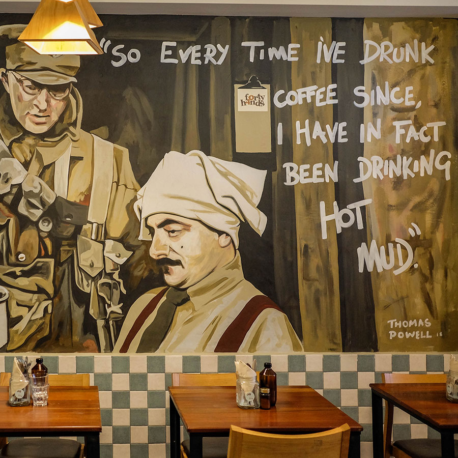 Forty Hands East Coast, Singapore best cafes singapore