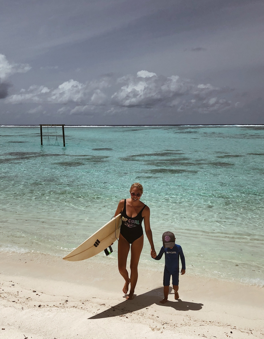 family holiday in The Maldives
