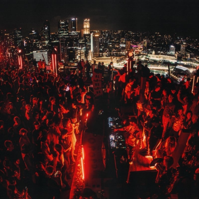 hottest f1 parties in singapore