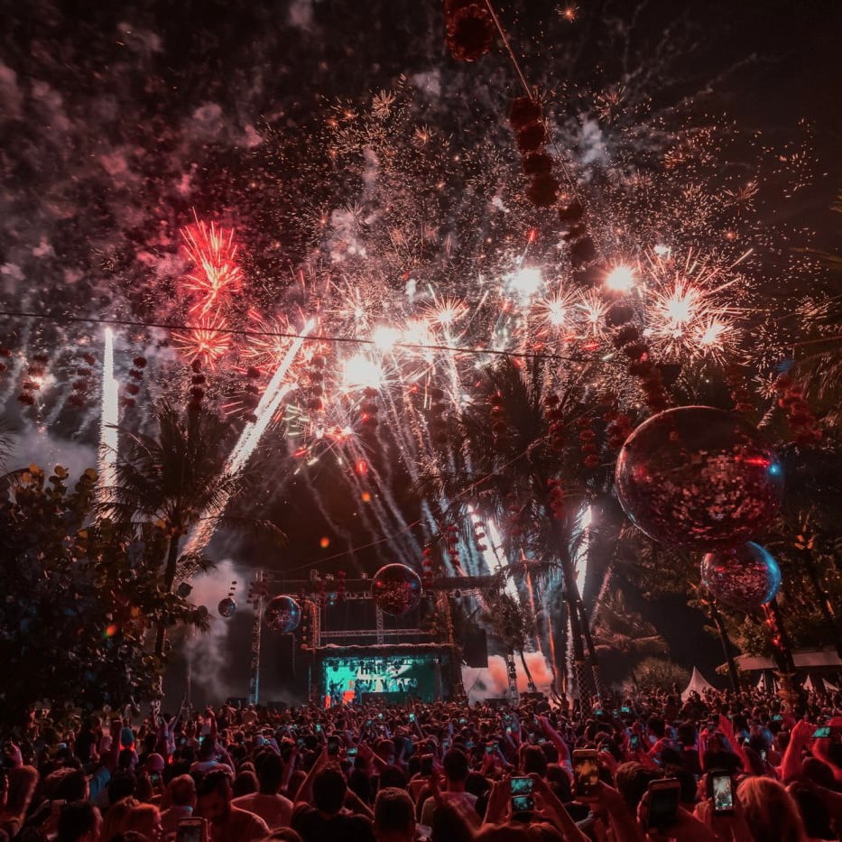 best nye parties bali